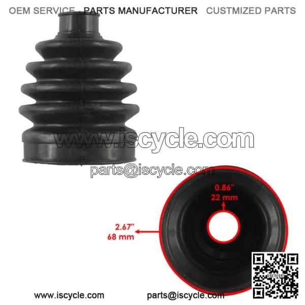 Rear Axle Outer CV Boot Kit For Pioneer 700 SXS700M2 2023-2025 - Image 2