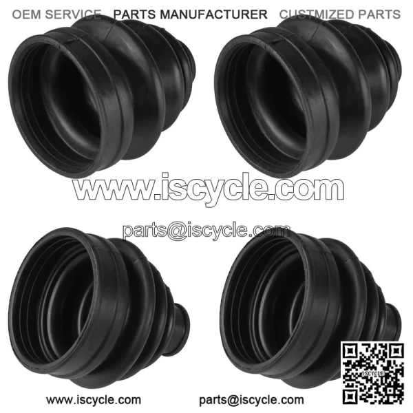 2 Front Inner Outer Axle CV Boot Kit For Honda TRX450ES TRX450S Foreman 98-01 - Image 4