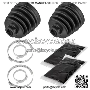 Rear Axle Inner Outer CV Boot Kit For Polaris Ranger 570 Full Size 2019-2025