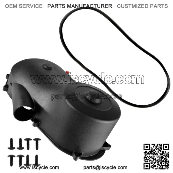 Polaris Scrambler 500/Trail Blazer/Boss 330 2010 CVT Clutch Belt Outer Cover - Image 4
