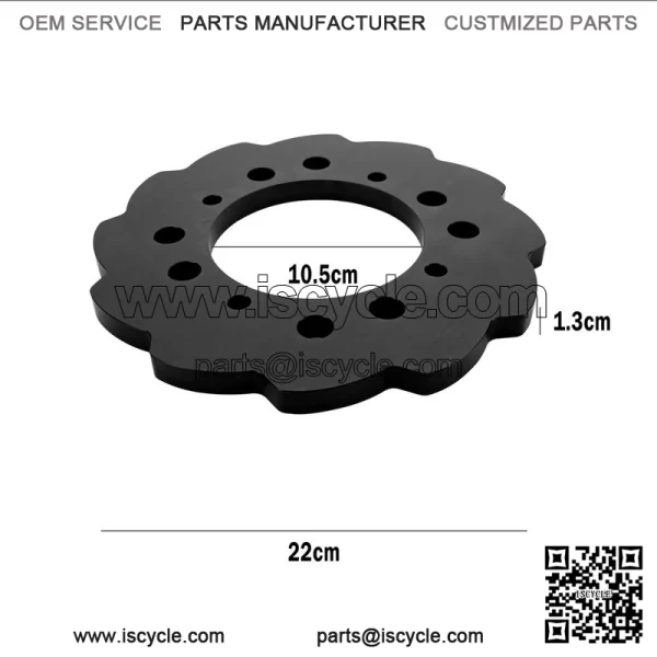 Aluminum 1/2 Poly Sprocket Guard For Honda TRX450ER TRX450R TRX400X 2004-2014 AE - Image 2