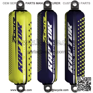 Midnight Blue Shock Covers Yamaha Raptor YFM 700R [Special Edition] (Set 3) NEW