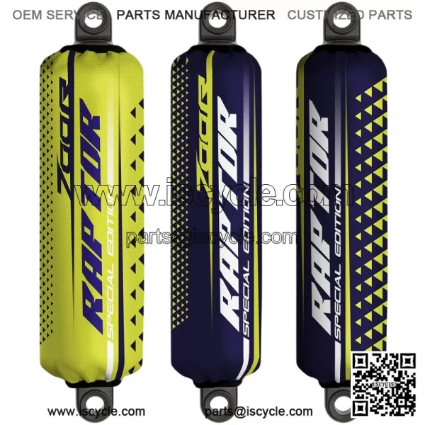 Midnight Blue Shock Covers Yamaha Raptor YFM 700R [Special Edition] (Set 3) NEW