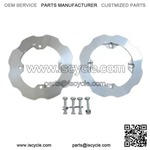 Aluminum Dual Sprocket Guard Yamaha YFZ450 YFZ 450 Year 2006-14