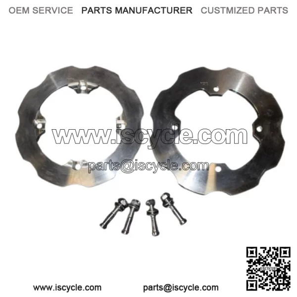Yamaha YFZ450 YFZ 450 ATV Aluminum Dual Sprocket Guard  fits years 2006-14 - Image 2