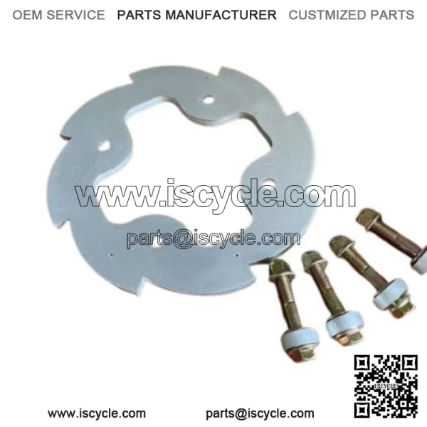 Yamaha YFZ450R Aluminum Sprocket Guard - Image 2