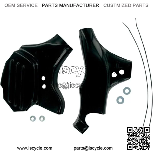 Frame Guard Cover Black for 2004-2008 Yamaha YFZ 450