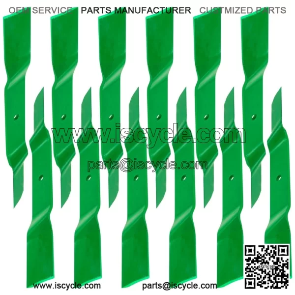 502320 60" Deck Standard Blades for King Kutter RFM-60 RFM60 5' FM Finish Mowers - Image 3