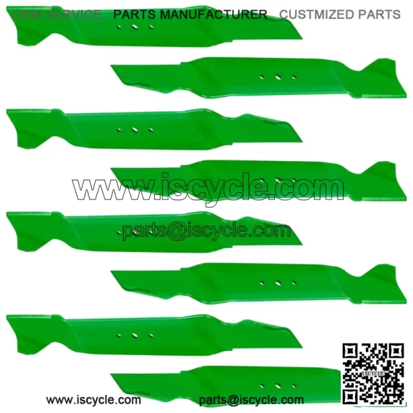 490-110-M112 490110M112 7420499 9420499 42" Deck High Lift Blades for MTD White