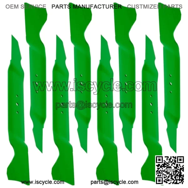 490-110-M112 490110M112 7420499 9420499 42" Deck High Lift Blades for MTD White - Image 3