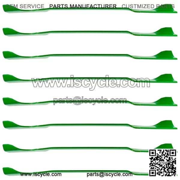 490-110-M112 490110M112 7420499 9420499 42" Deck High Lift Blades for MTD White - Image 4