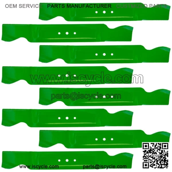 490-110-M112 490110M112 7420499 9420499 42" Deck High Lift Blades for MTD White - Image 5