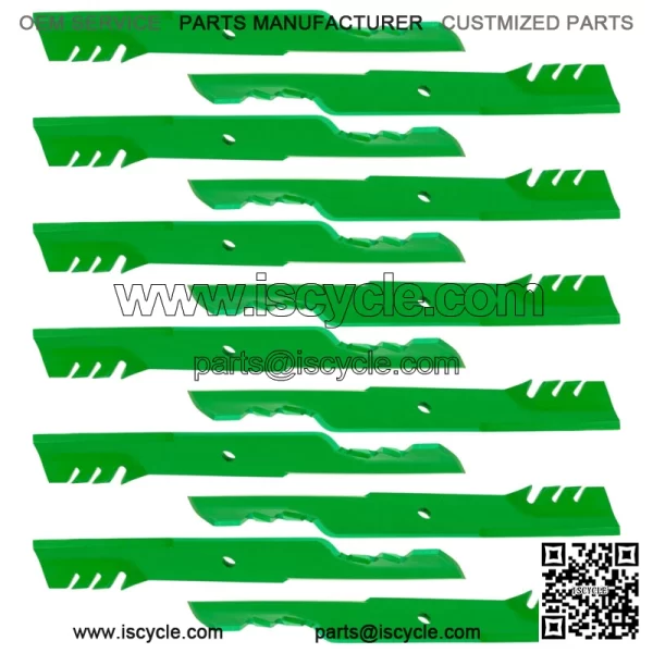 038-6081-00 038608100 61" Deck Gator Blades for Bad Boy 21" Blade Powder Coated
