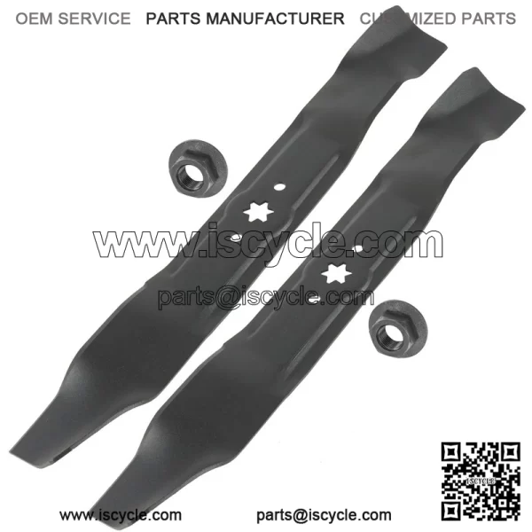 942-0616A 112-0315 112-0330 42" Deck Blade & Nut For Toro LX420 423 425 426 427 - Image 4