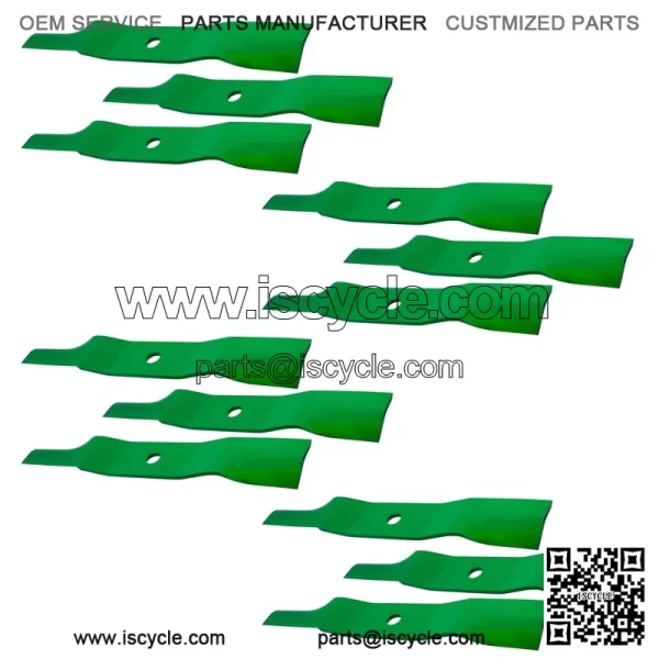 TCU30317 M144652 54" Deck Blade For John Deere Z910 Z915 Z920 Z925 Z930 - Image 3