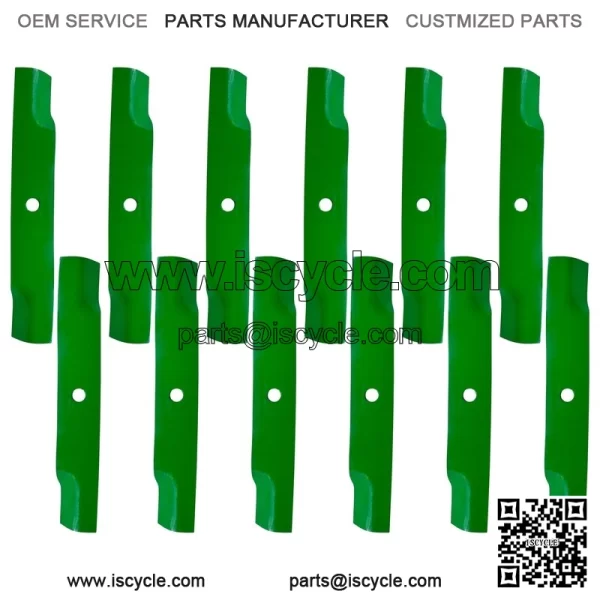 TCU30317 M144652 54" Deck Blade For John Deere Z910 Z915 Z920 Z925 Z930 - Image 4