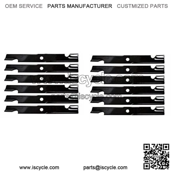 12PK Oregon 92-031 Lawn Mower Blades For 60" Exmark Lazer Z 103-6383 103-6393