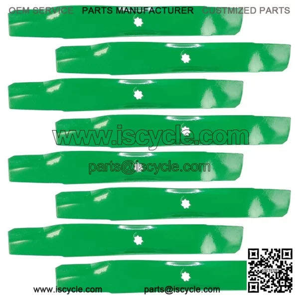 AM141034  AM141037 M154062 AM137329 42" Deck Blade for John Deere High Lift - Image 3
