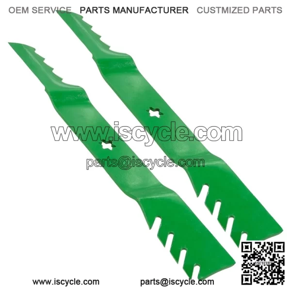 42" Deck Toothed Blades for White Outdoor LT542 P61 P616 V60 V61 ZT42 RZT42 - Image 3