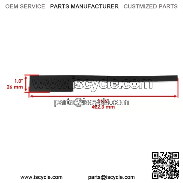 M139307 Left Lower Panel Foam Seal For John Deere 4200 4210 4400 4410 4510 4700 - Image 2