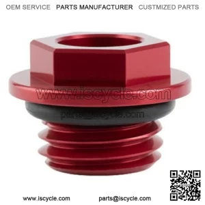 Oil Filler Plug Fill Cap Red Honda Trx450R 450Er 2004-2014
