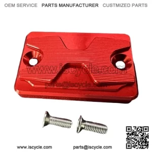 Yamaha Raptor 700R 2014-23 Brake Fluid Reservoir Front Master Cylinder Cap - Red
