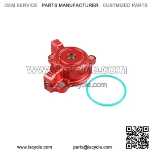 For YAMAHA YFZ450 Aluminum Oil Filter Cover Cap With O-Ring 2004-2009 2012-2013
