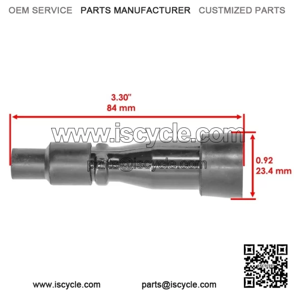 Spark Plug Caps For Honda Shadow Ace 750 VT750 Deluxe 2002-2003 - Image 2