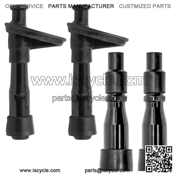 Spark Plug Caps For Honda Shadow Ace 750 VT750 Deluxe 2002-2003 - Image 5