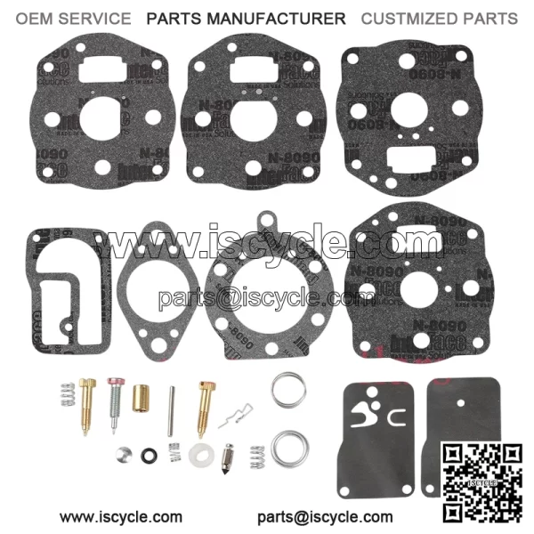 Carburetor Kit For Briggs & Stratton 694056 491539 422447 40A777 42A707 655CC