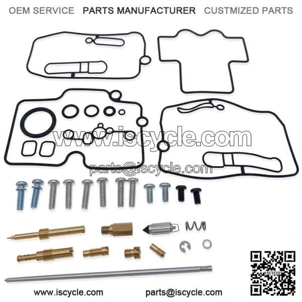 For Yamaha YFZ450 Carburetor Repair Carb Rebuild Repair kit 2004-2009 New - Image 2