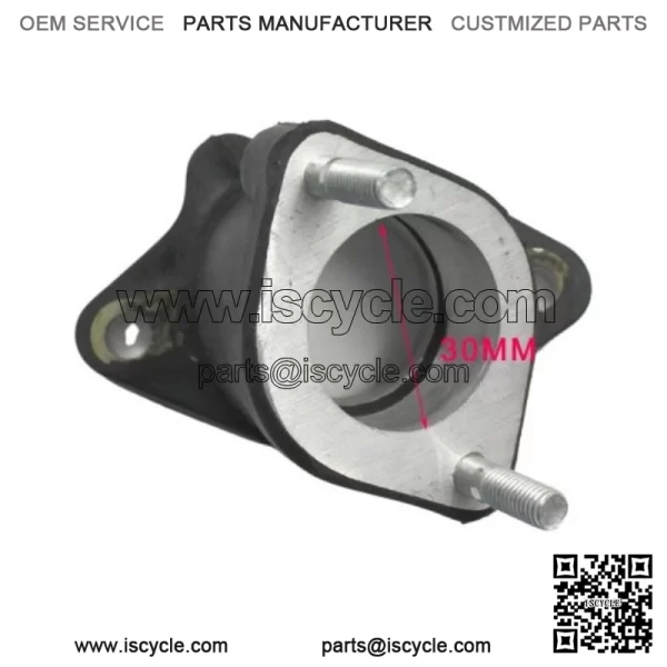 30mm Carby Carburetor Intake Manifold 200cc 250cc PIT Quad Dirt Bike ATV Buggy - Image 4