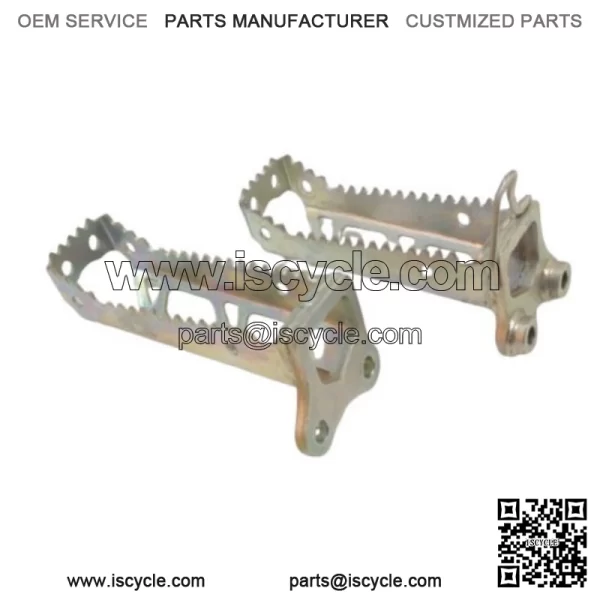 New Yamaha YFZ450R YFZ450X Foot Pegs 2009-2025 OEM 09-25 YFZ 450R Left & Right - Image 2
