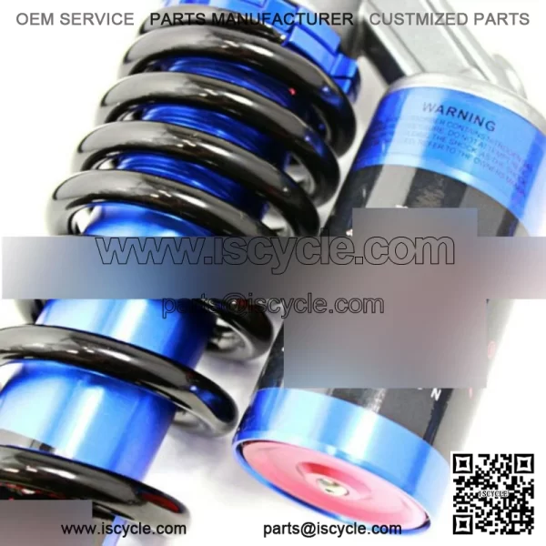 PERFORMANCE FRONT AIR SHOCKS ABSORBER PAIR SET FOR YAMAHA YFZ450 ATV BLUE NITRO - Image 3