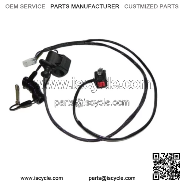 PUSH BUTTON START KIT with TETHER KILL SWITCH Honda TRX450ER TRX 450R 06-14
