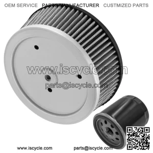 Air & Oil Filter For Harley Davidson Fat Boy FLSTFI 2005 29442-99E 63796-77A