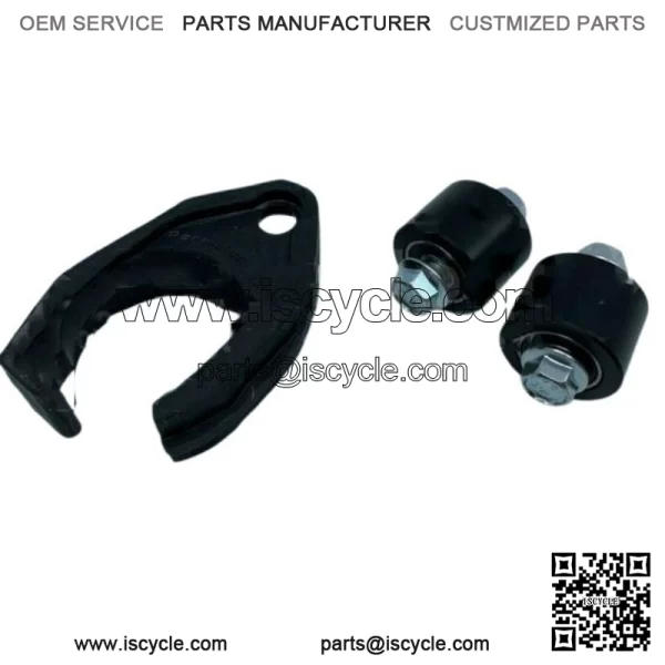 Yamaha YFZ450 Chain Guide Slider Roller Set Kit BLK (2004-2013) 5TG-22151-00-00
