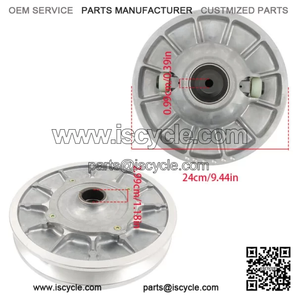 Complete Secondary Driven Clutch For 2016-2021 POLARIS RZR 900 & S 1000 & Xp NEW (For: Polaris RZR S 1000) - Image 2