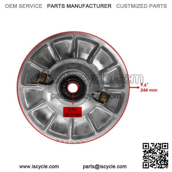 Secondary Clutch For Polaris Sportsman 800 EFI 2005-2007 1322707 ATV  (For: Polaris) - Image 2