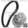 49094-0045 Clutch Converter Aramid Belt For Kawasaki Mule 3000 3010 KAF620 01-08