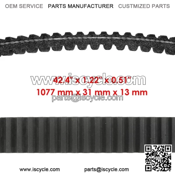 49094-0045 Clutch Converter Aramid Belt For Kawasaki Mule 3000 3010 KAF620 01-08 - Image 2