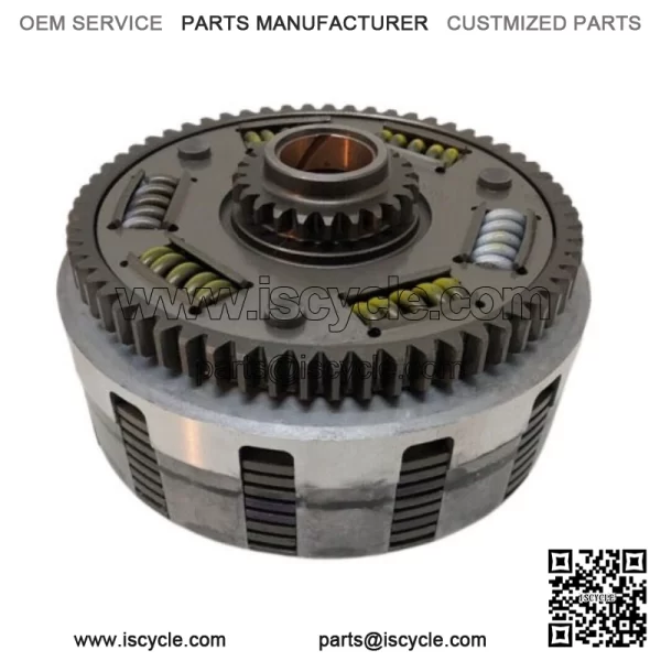COMPLETE NTO SLIPPER CLUTCH W/PLATES + BASKET YAMAHA YFZ 450R 450X YFZ450R 09+ - Image 5