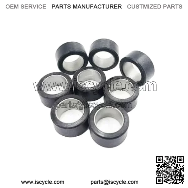 Hisun Clutch Roller Weights 18 Grams 8 Pack Replacement for Hisun UTV ATV 450 500 550 700 750 Coleman Axis Bennche Cub Cadet Replacement for YAMAHA RHINO 660 07-12 GRIZZLY 550 660 700 04-07
