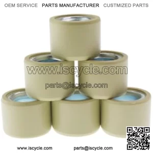 18x14mm/0.71"x0.55" GY6 Sliding Roller Weights 15g/0.033lb for 180-230cc Chinese Scooter Moped ATV Go Kart 4-Stroke Engine