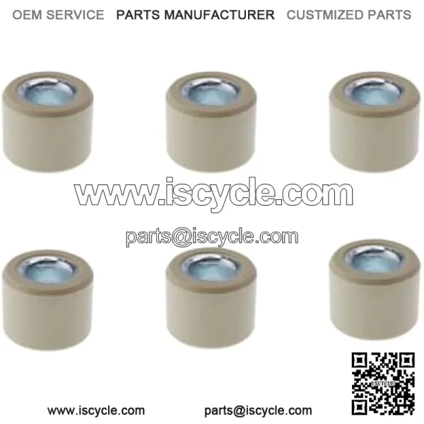 18x14mm/0.71"x0.55" GY6 Sliding Roller Weights 15g/0.033lb for 180-230cc Chinese Scooter Moped ATV Go Kart 4-Stroke Engine - Image 4