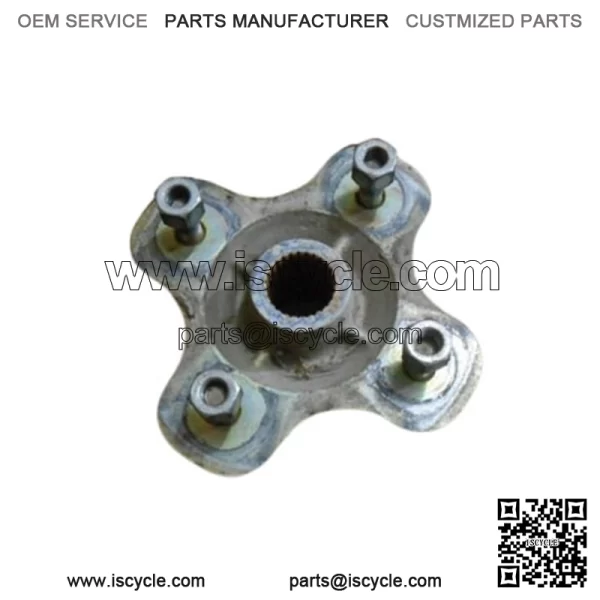Yamaha Moto 4 YFM350 YFM 350 89 1989 rear hub back wheel lug nuts back