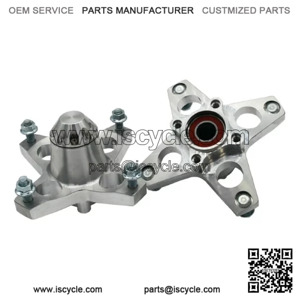 LSR Billet Front Wheel Hubs Set Yamaha Raptor 700 YFZ450 YFZ450R