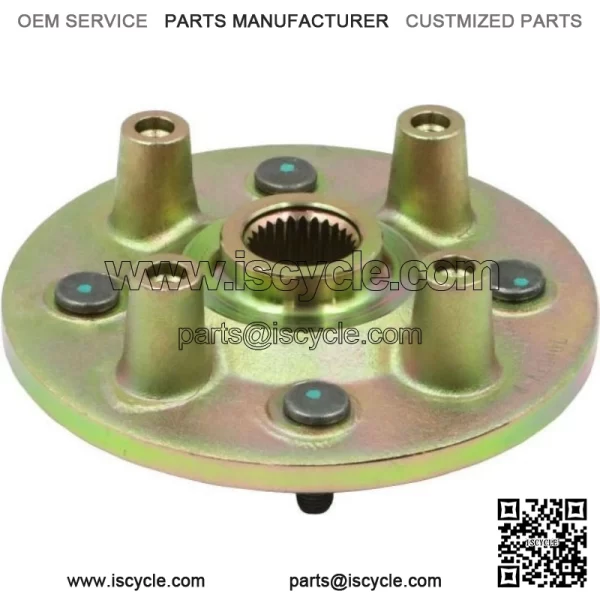 Wheel Hub - Front, UTV, Hisun, 700cc, 27 Spline Trivalent zinc