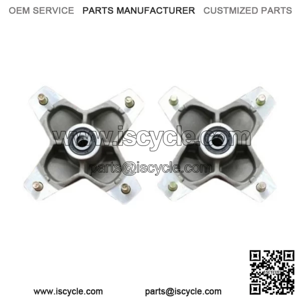 2 x NEW front hubs + studs seals bearings Yamaha Raptor 700 660 YFZ450 YFZ450r - Image 2