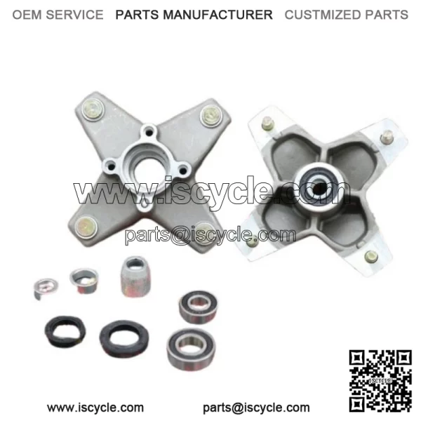 2 x NEW front hubs + studs seals bearings Yamaha Raptor 700 660 YFZ450 YFZ450r - Image 5